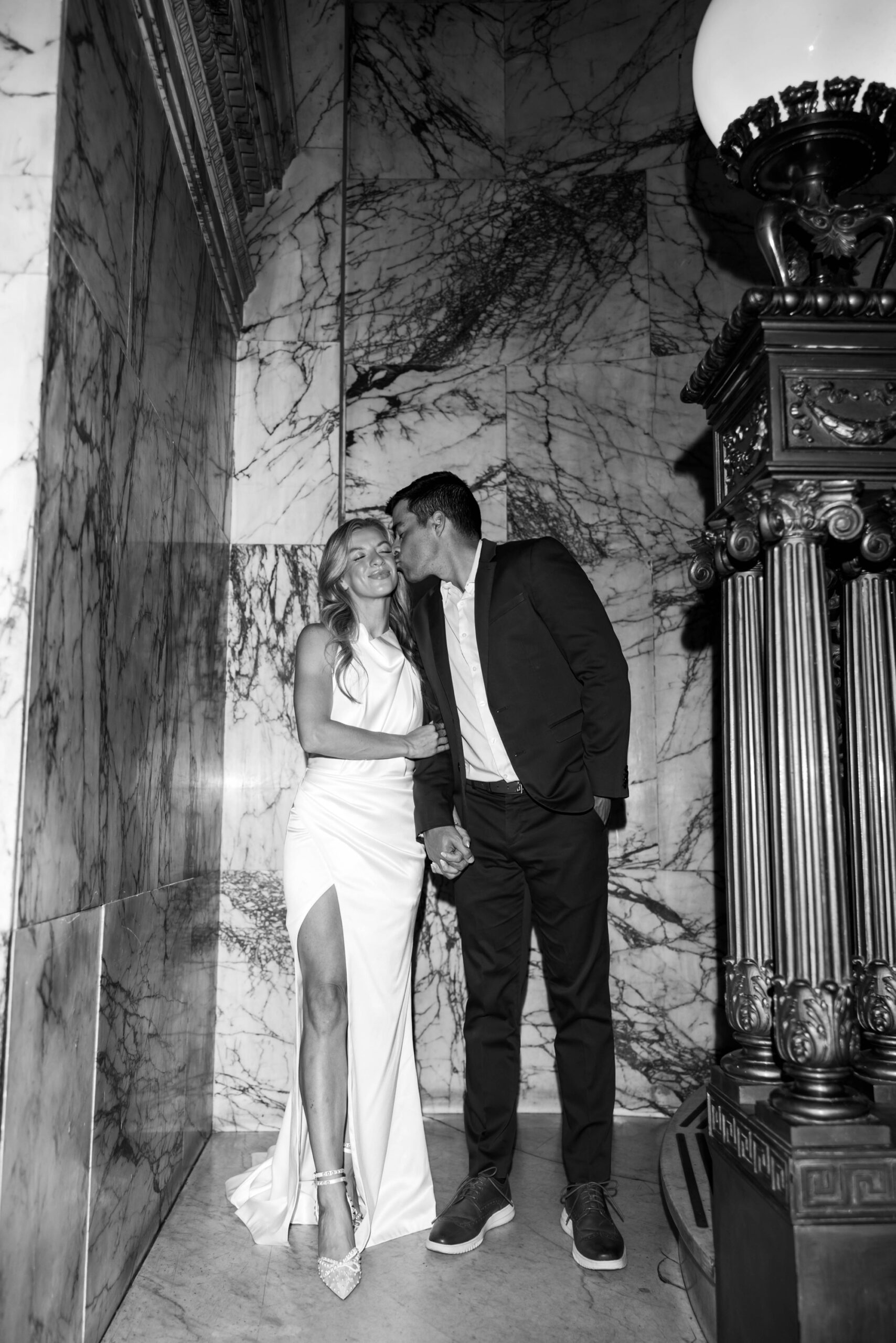 editorial engagement photos at The Industrialist Hotel Pittsburgh