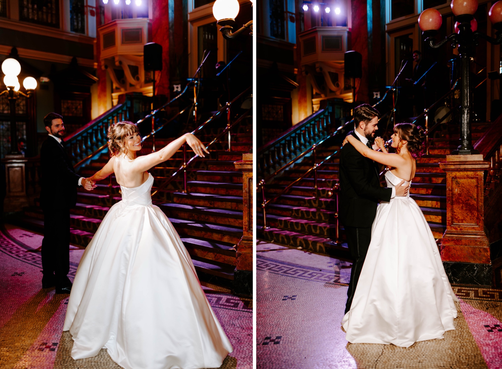 choreographed first dance, ballet