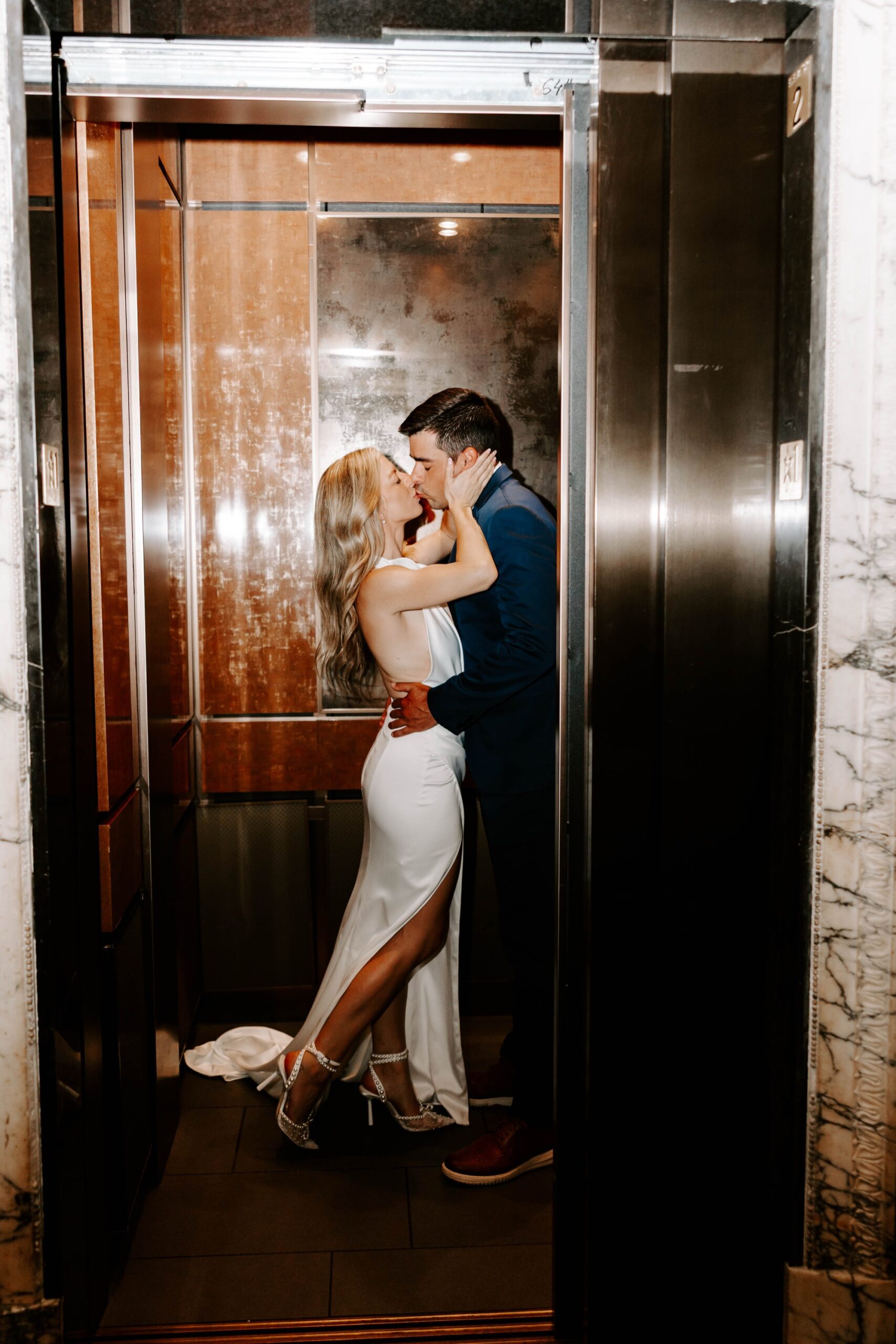 editorial wedding photography style with flash photography