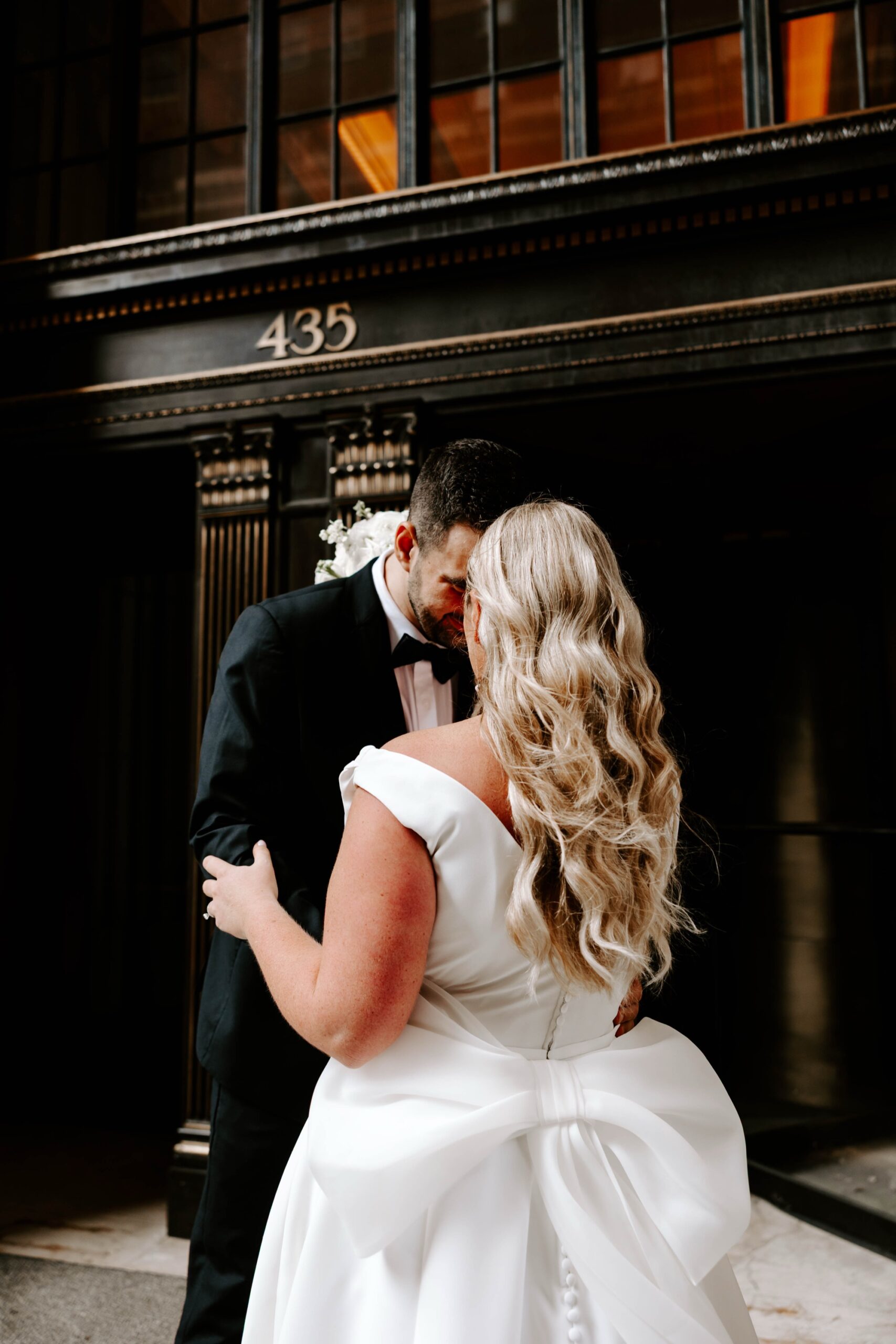 black and white wedding inspiration