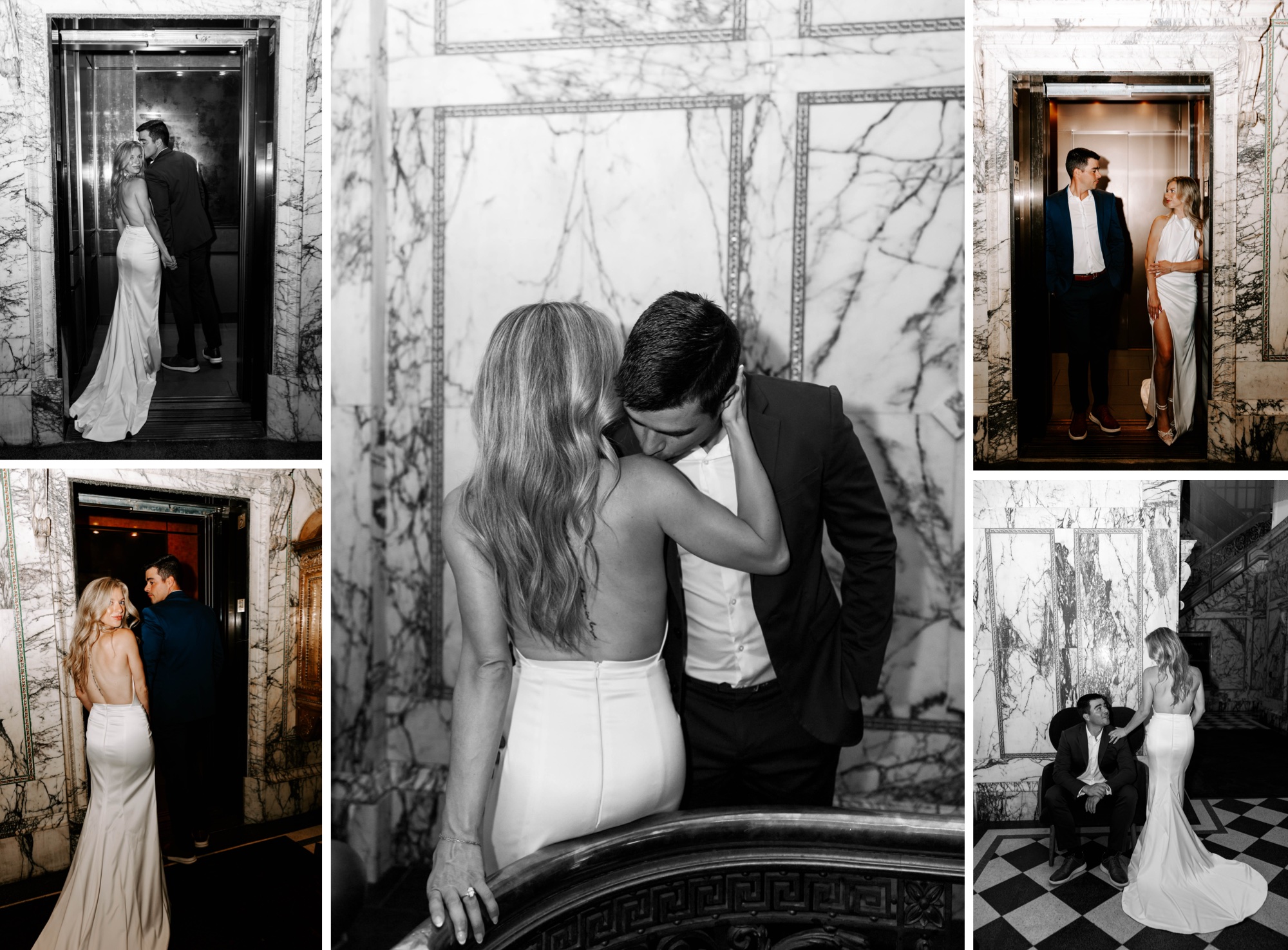 editorial wedding photography style with flash photography