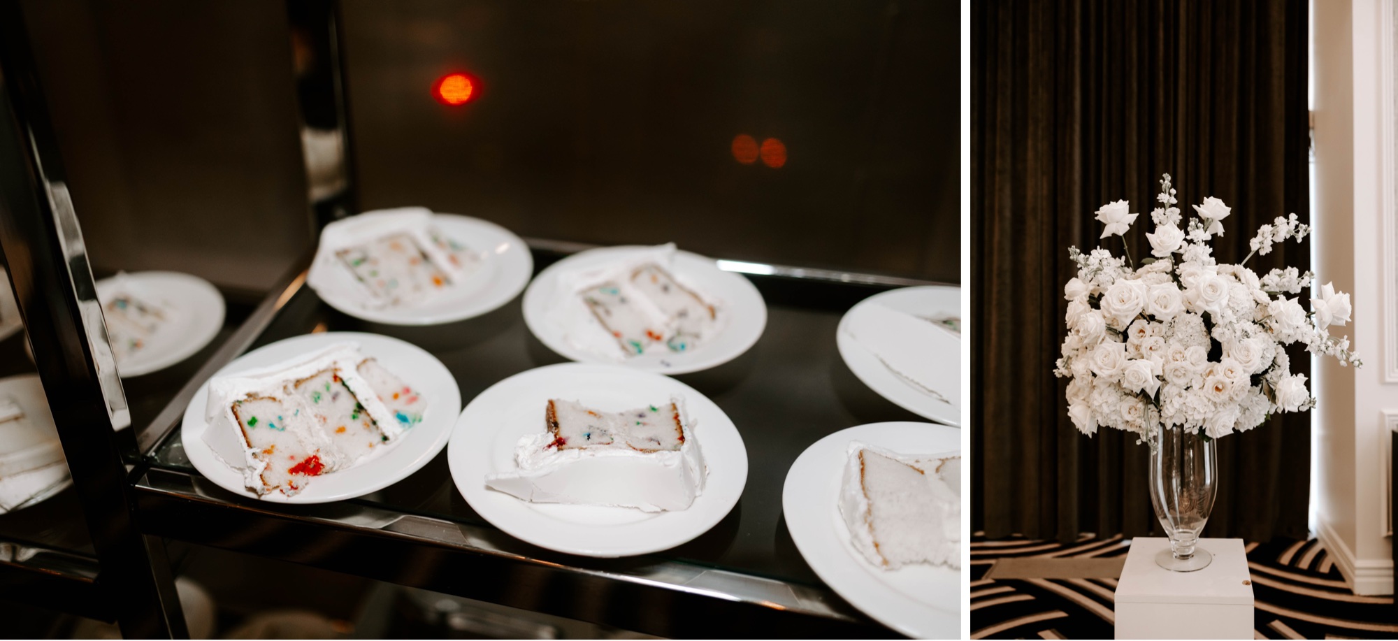 funfetti confetti wedding cake