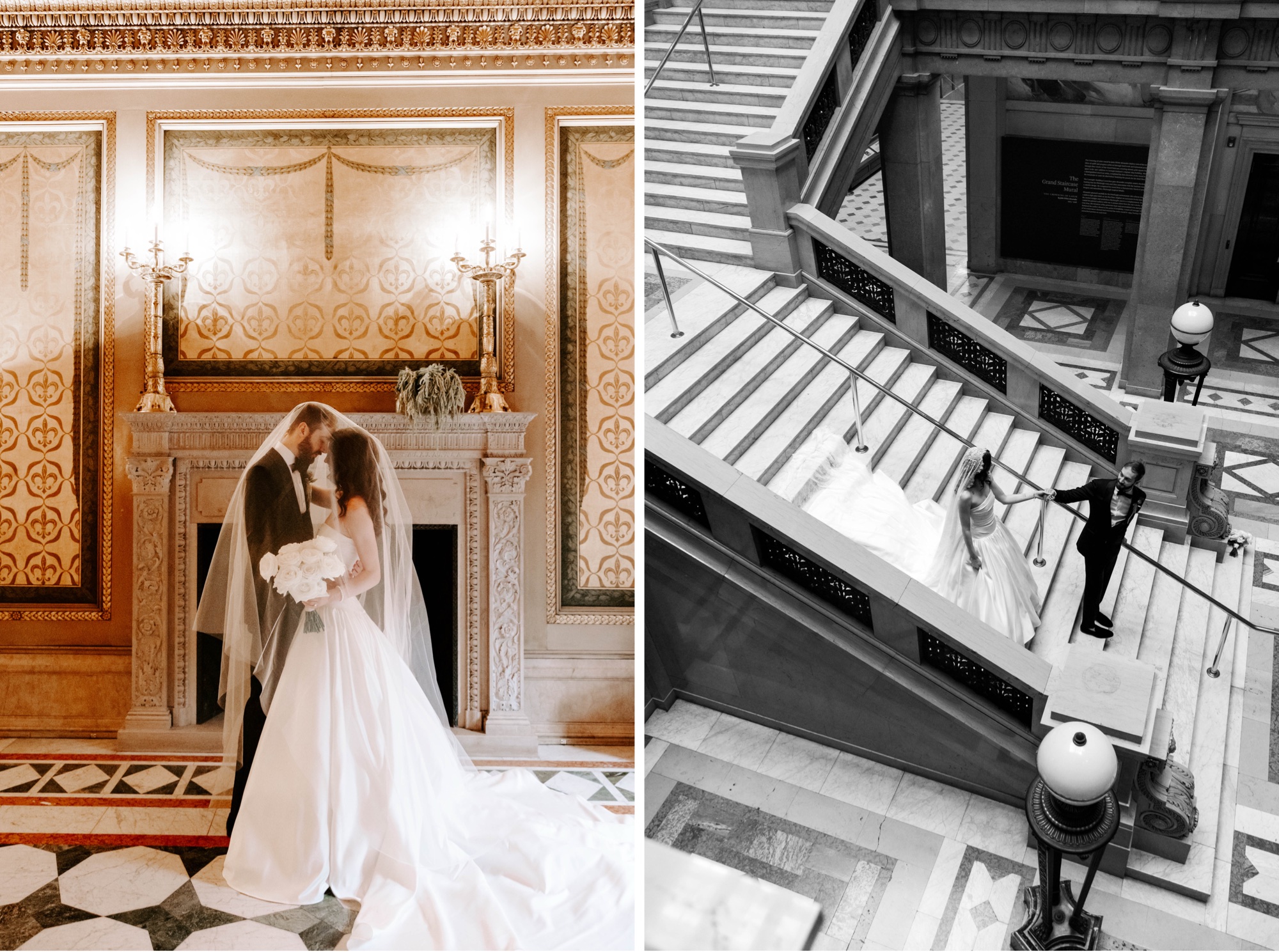 Carnegie Museum of Art Pittsburgh Wedding and portraits
