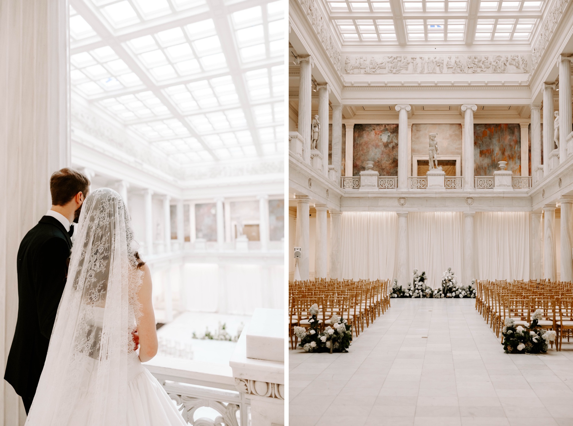 Carnegie Museum of Art Pittsburgh Wedding and portraits