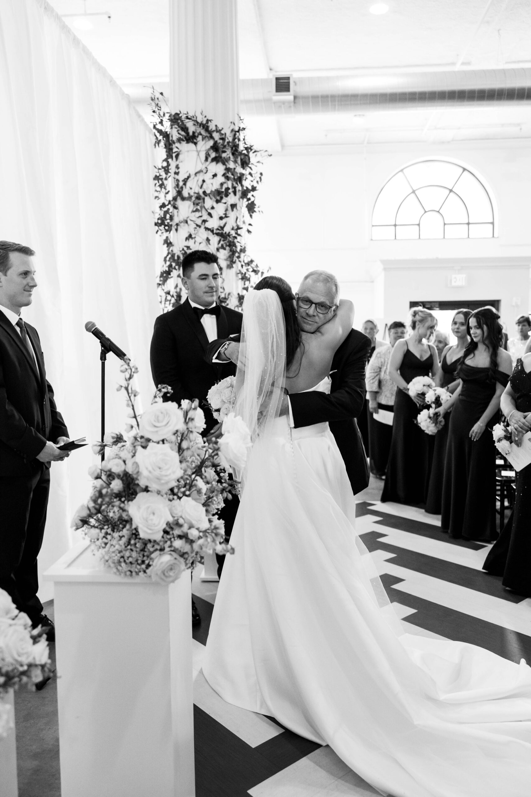 ideas for styling a blank canvas wedding venue; Pittsburgh wedding photographer