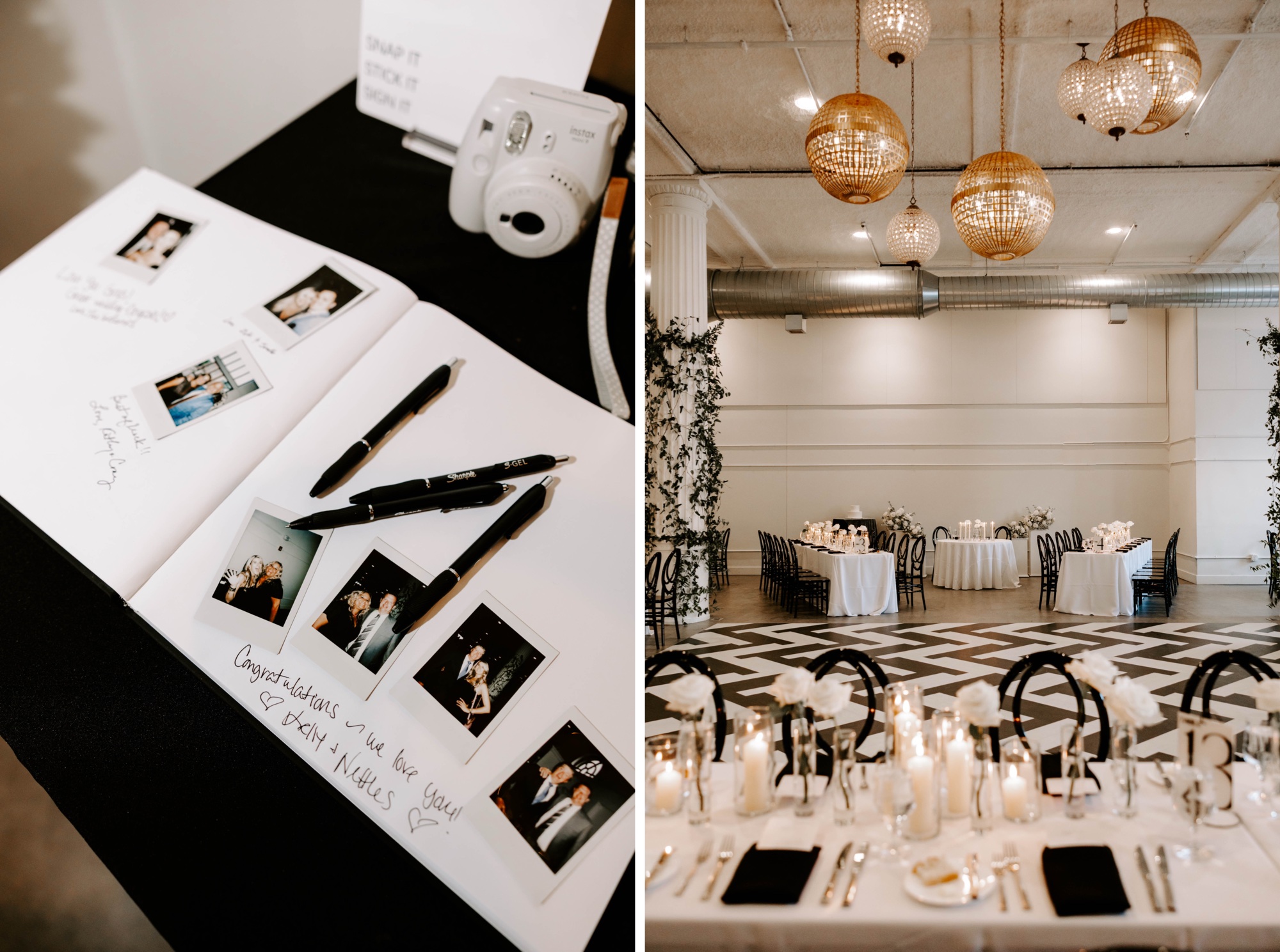 how to style a blank canvas wedding venue