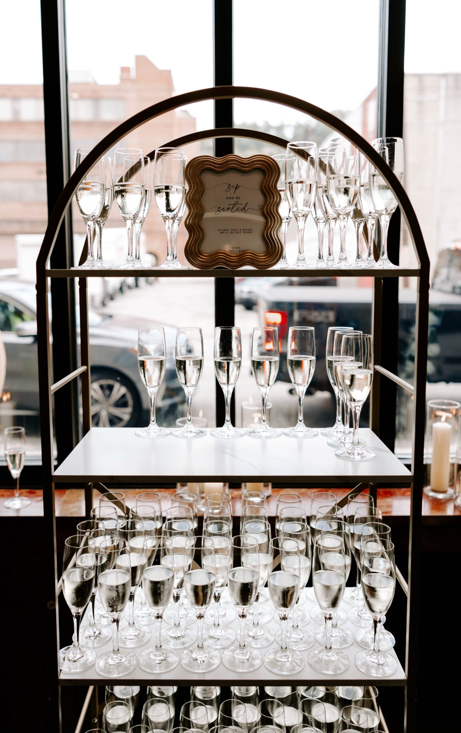 how to style a blank canvas wedding venue