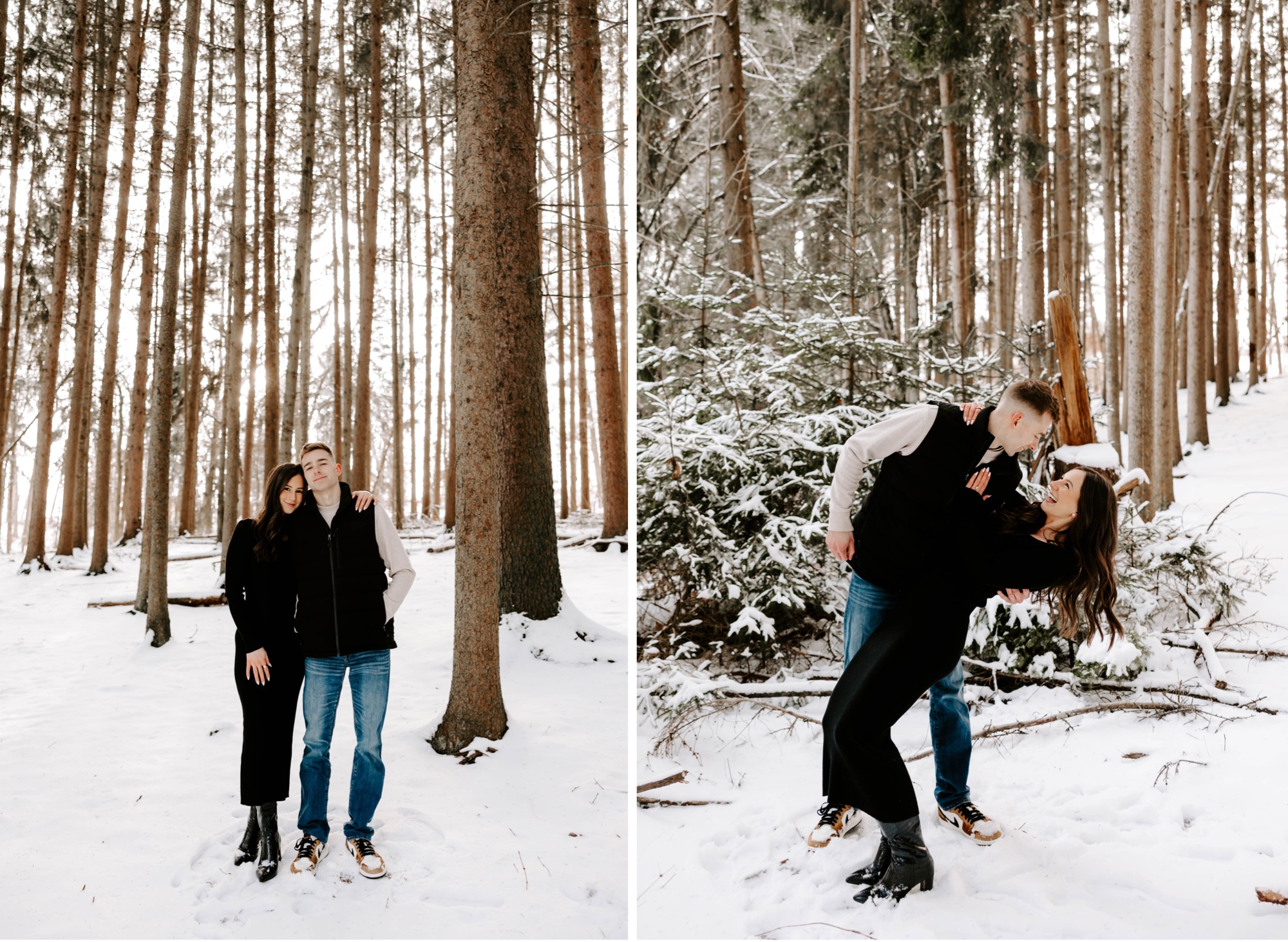 how to take pictures in the snow