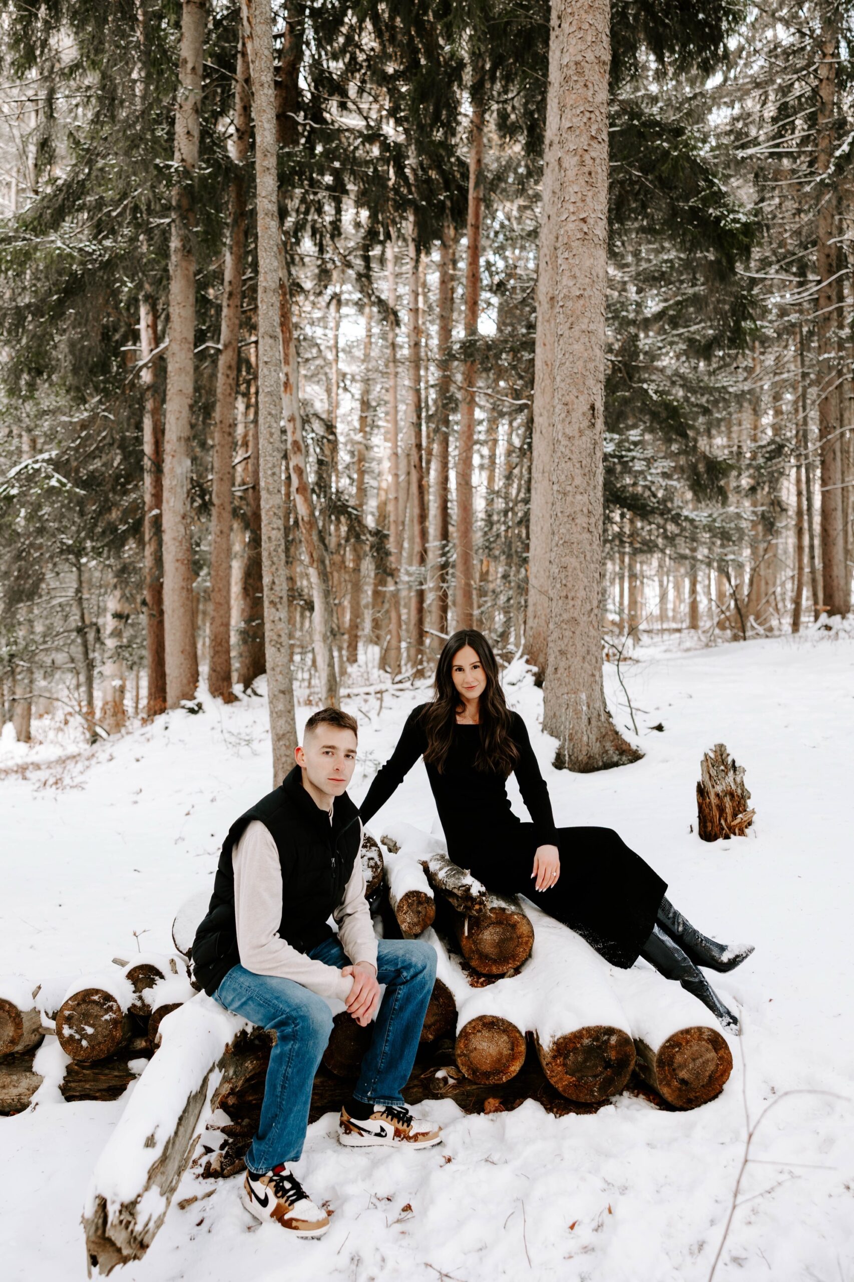 winter photo session outfit ideas