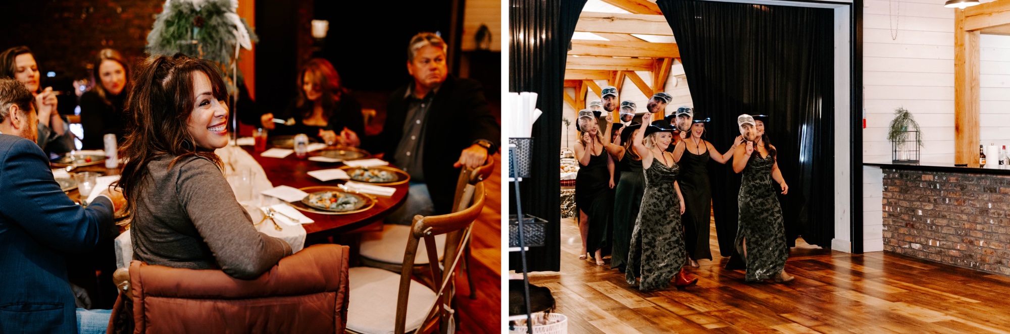 funny wedding reception entrances