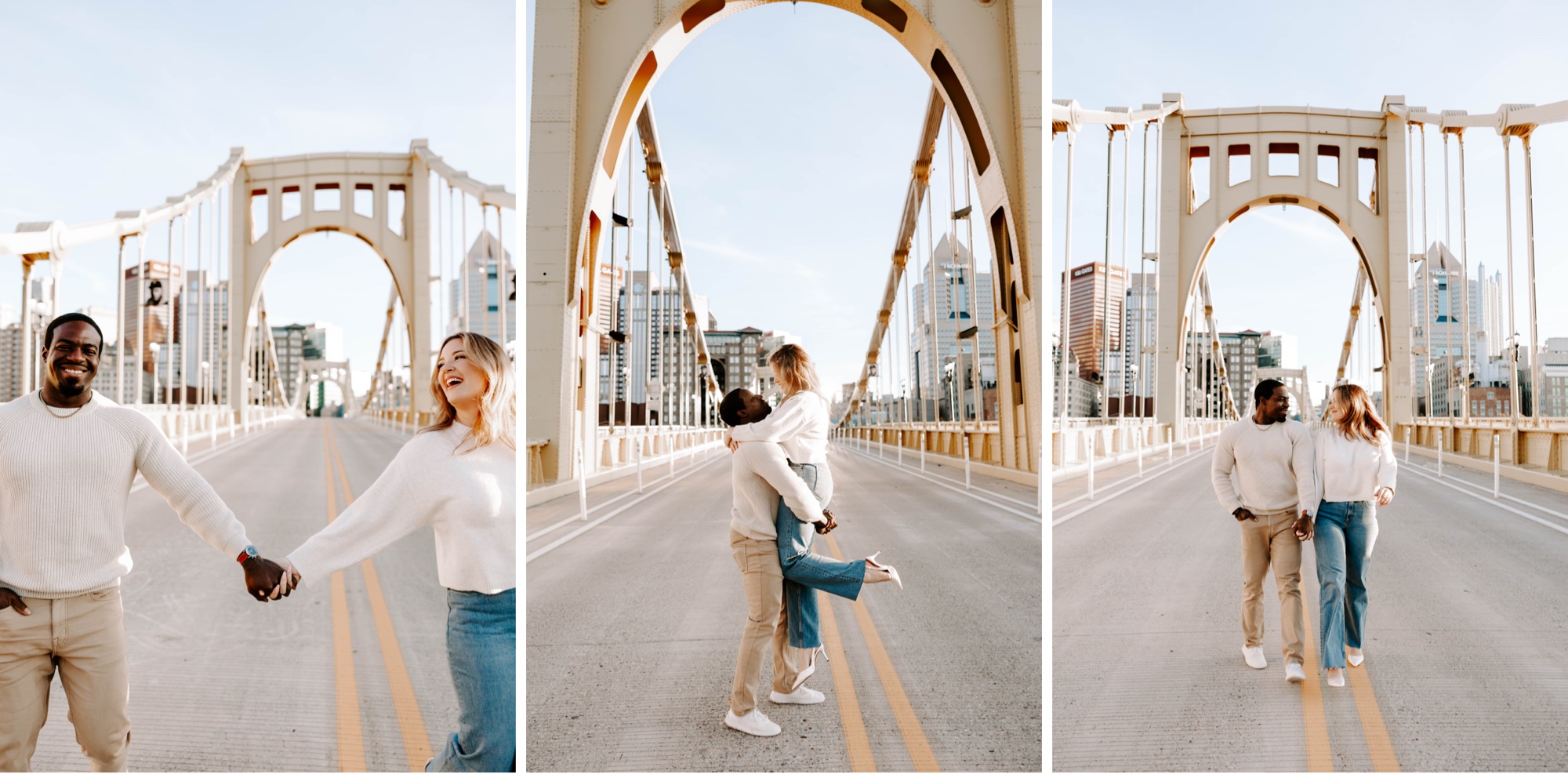 pittsburgh roberto clemente bridge for pedestrians on game day