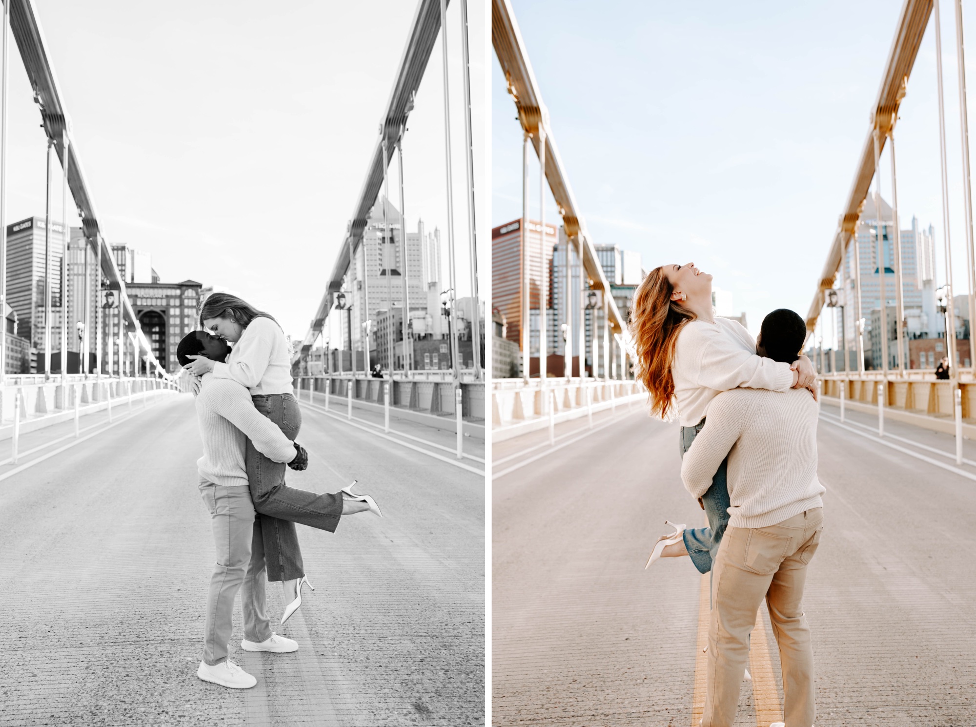 pittsburgh roberto clemente bridge for pedestrians on game day