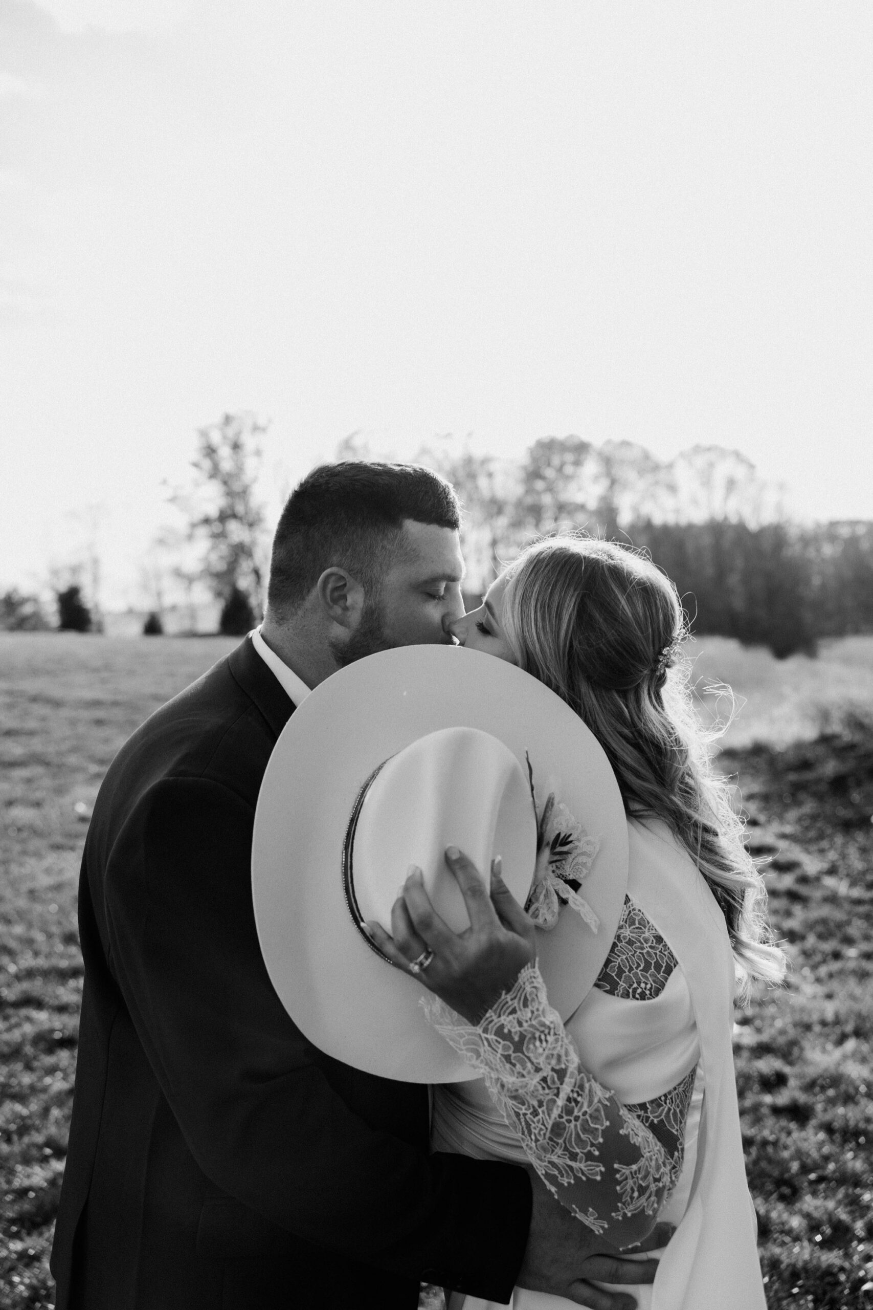 midwest / western wedding portraits
