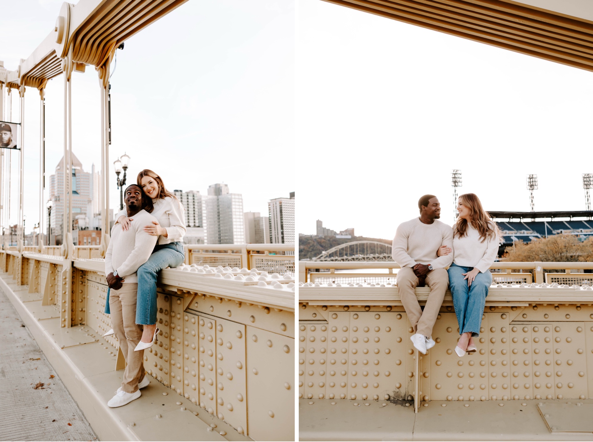 cute ideas for creative engagement photos