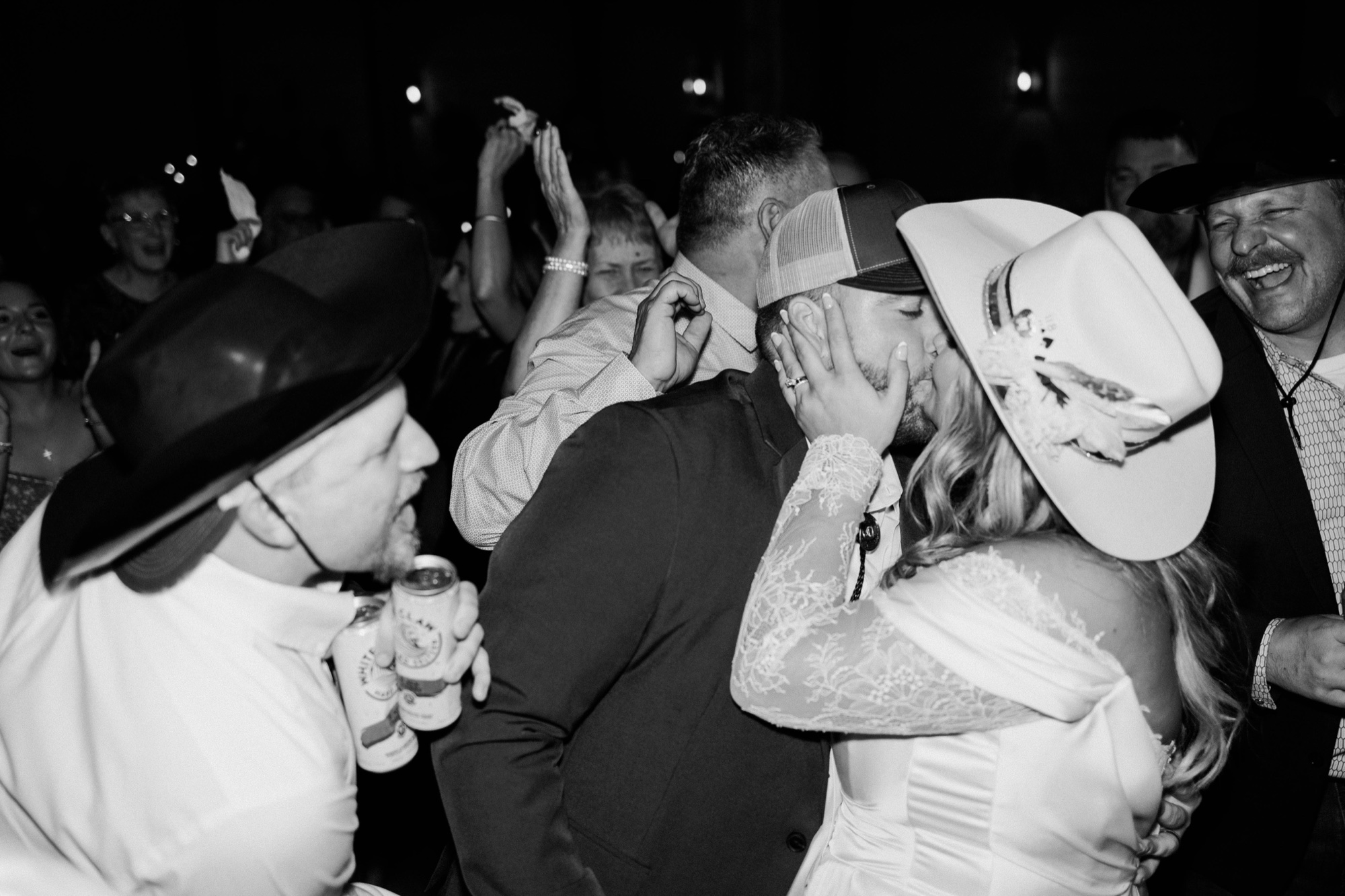 newlywed send off wedding reception photography