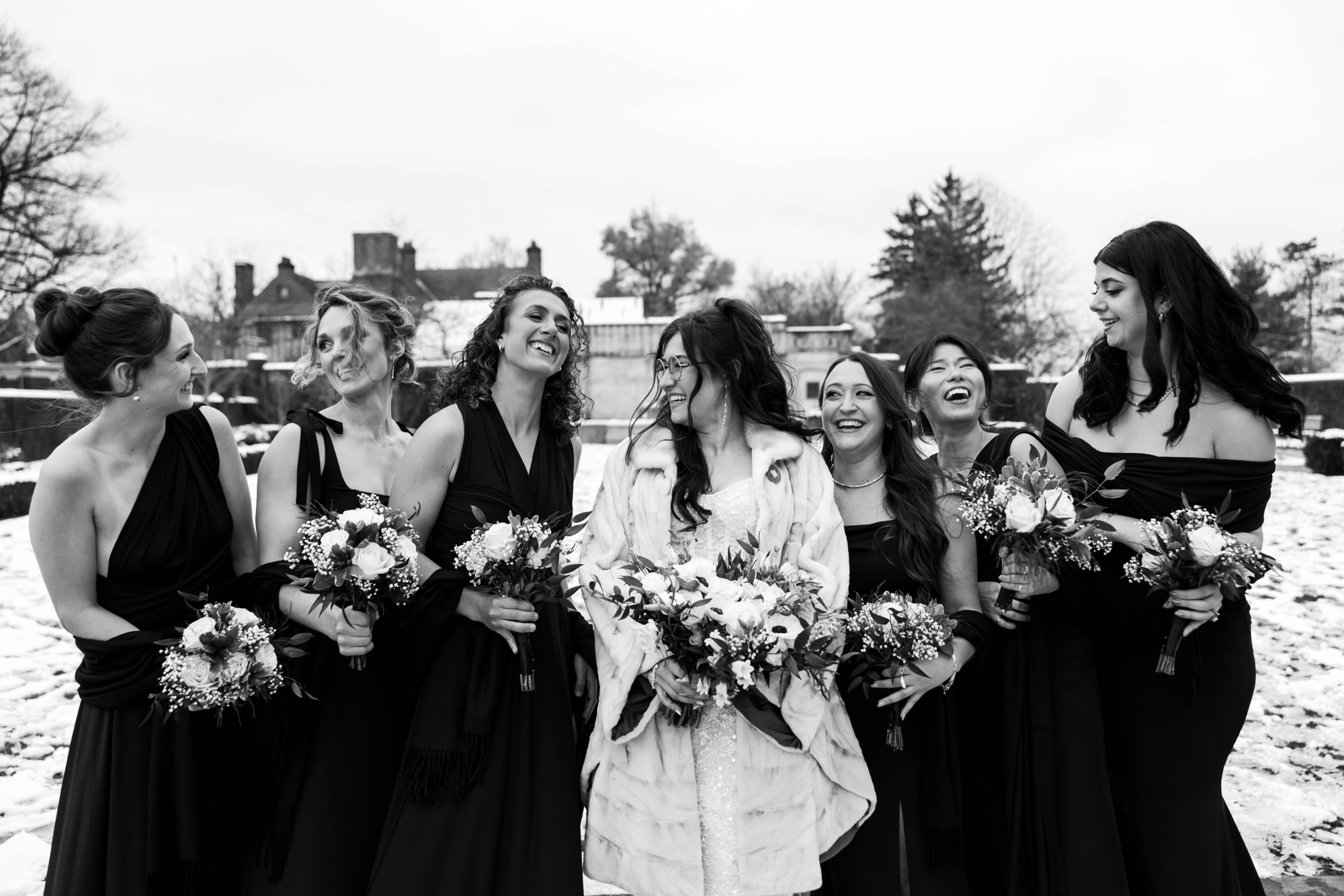 cute wedding party photos