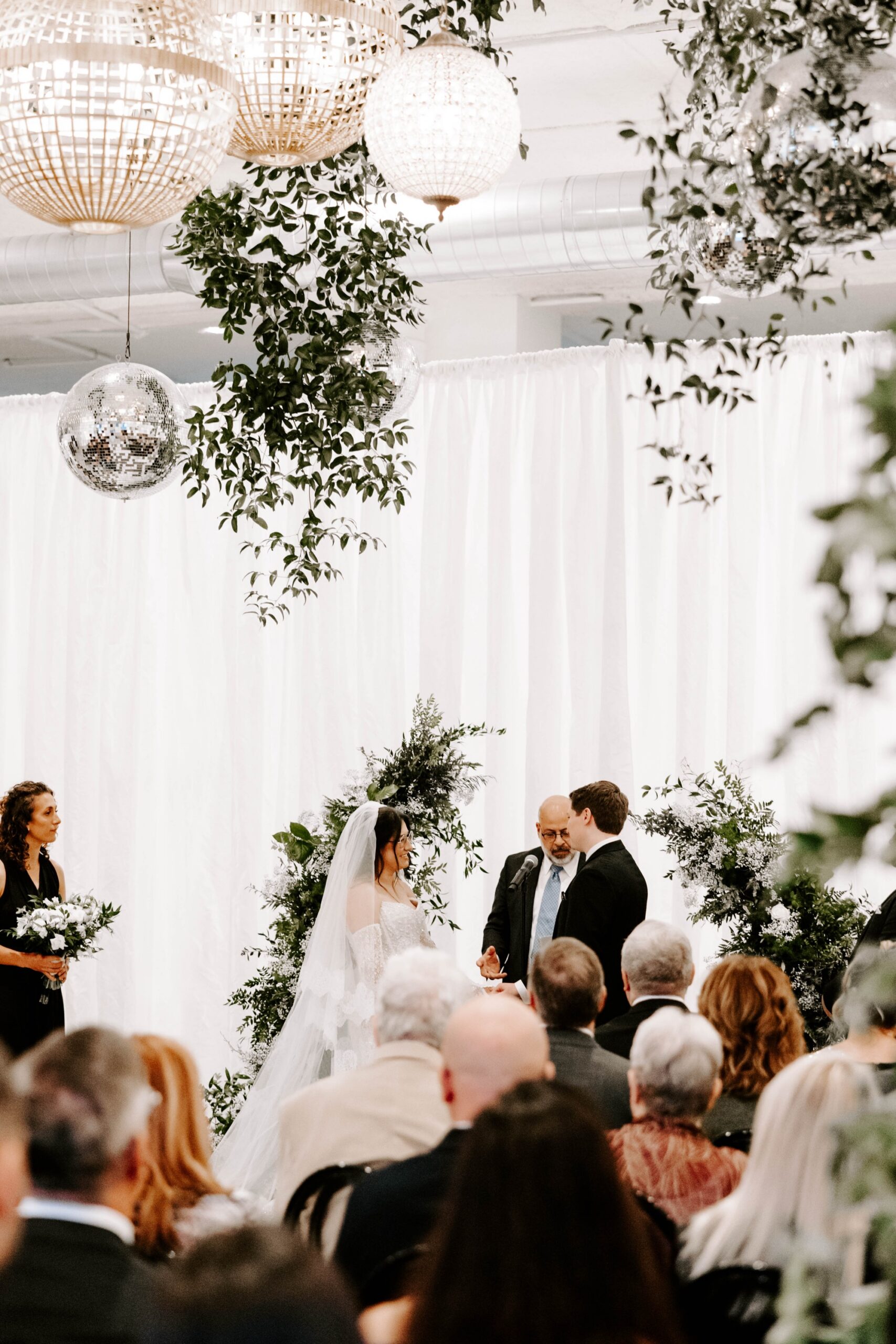 candid vow exchange photos wedding ceremony