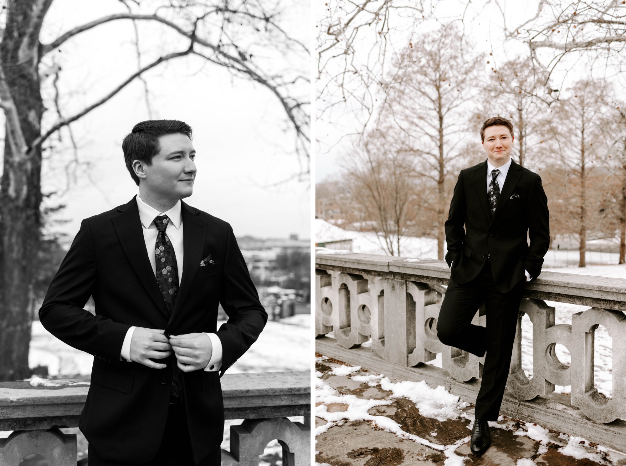 winter wedding style ideas and portraits