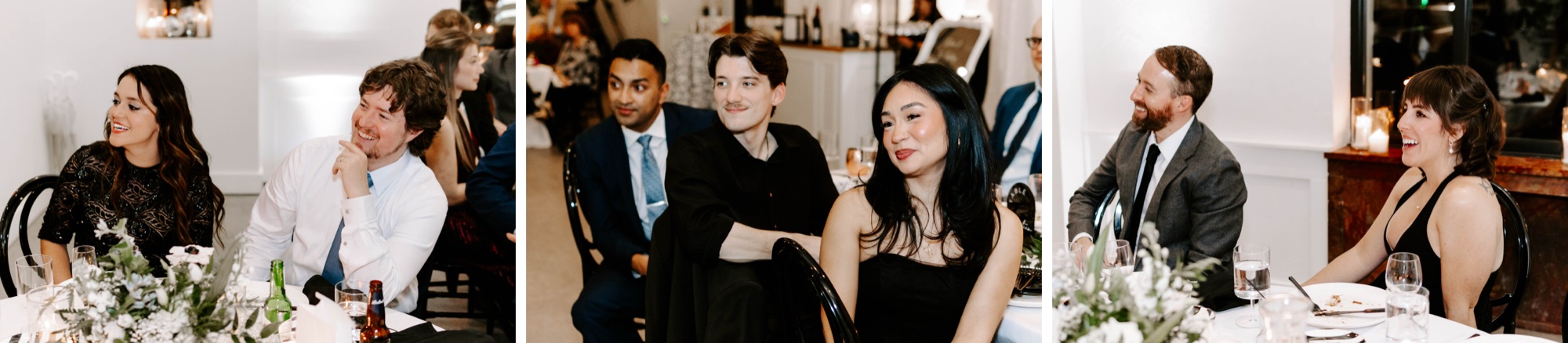 candid guest photos during toasts