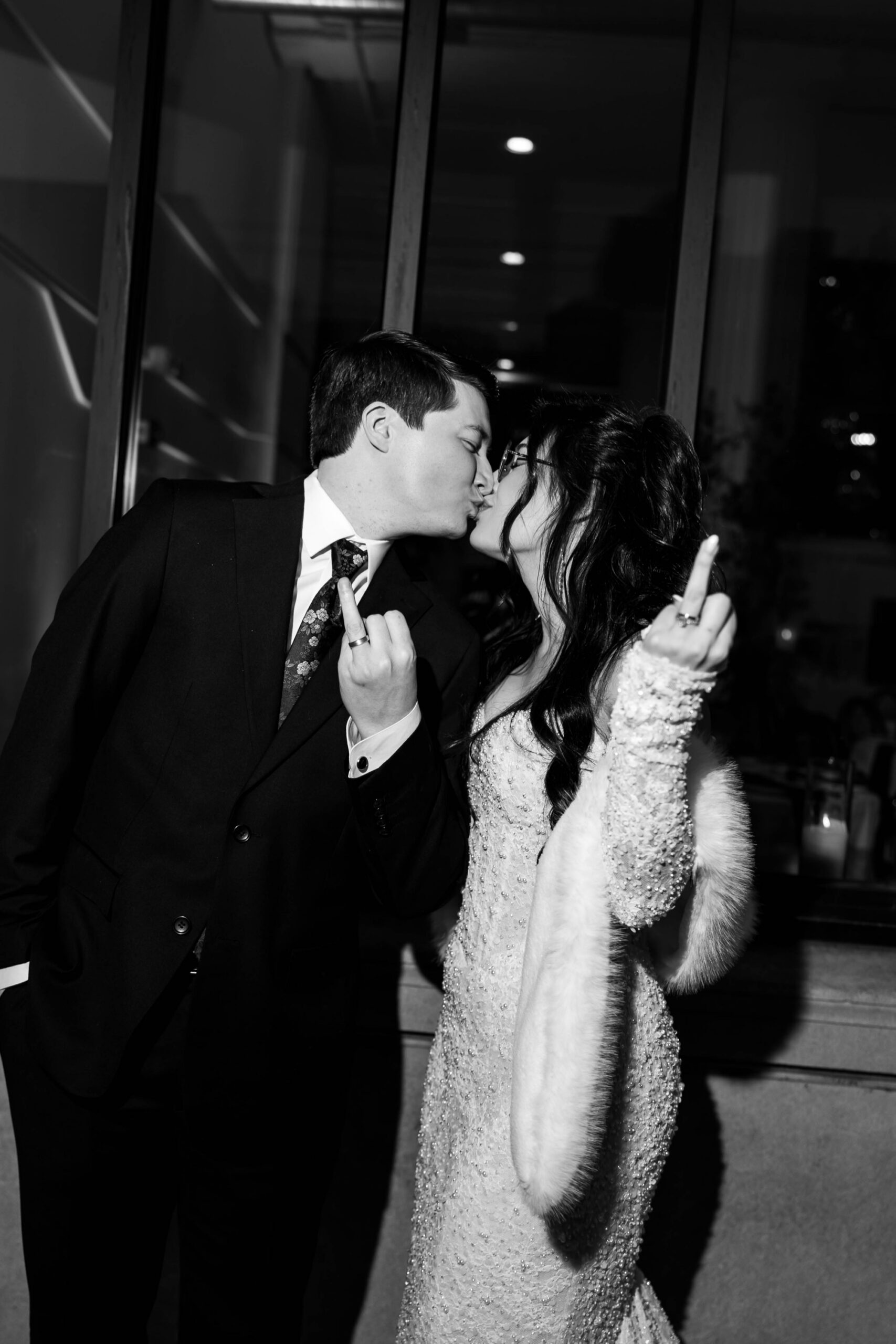 Franklin on Penn winter wedding Pittsburgh