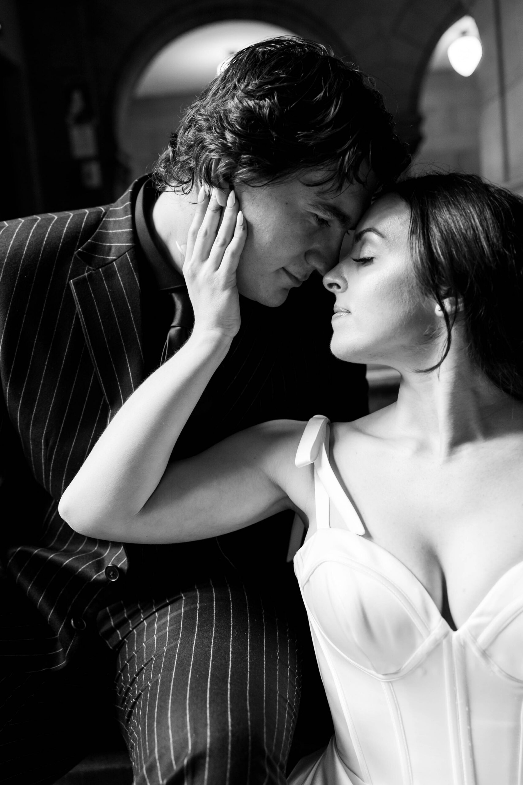 Pittsburgh city hall elopement, micro wedding