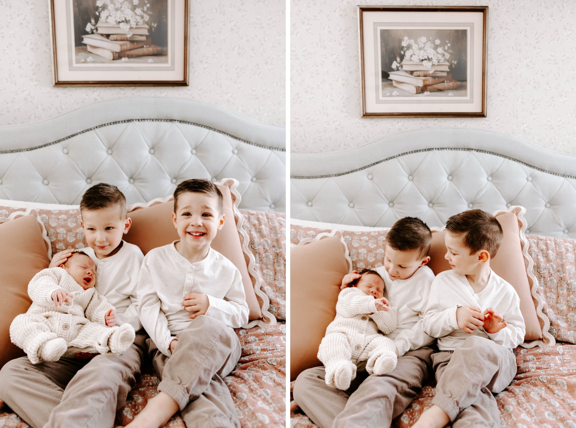 pittsburgh lifestyle newborn photographer for in-home sessions