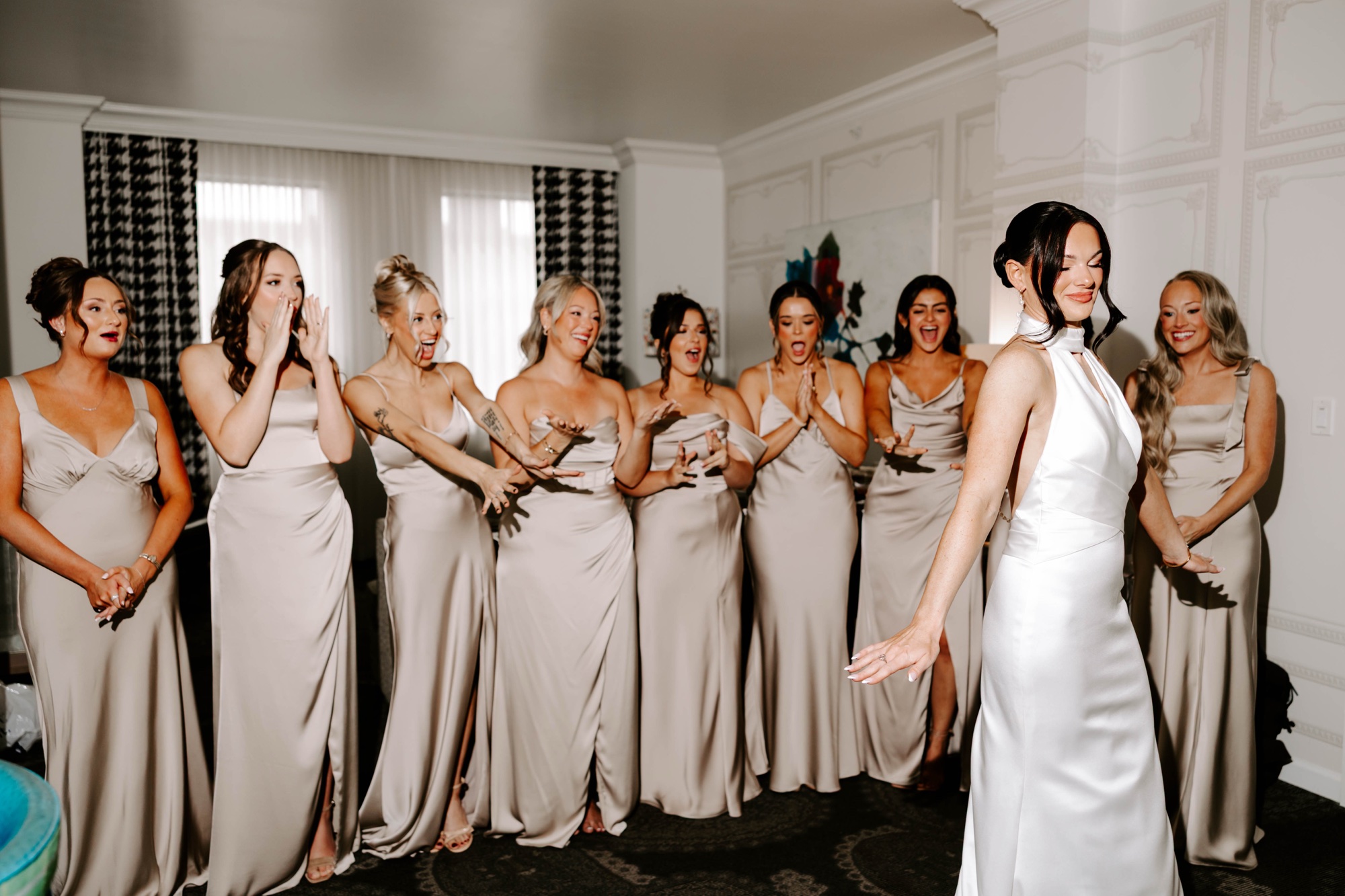 modern glam wedding pittsburgh