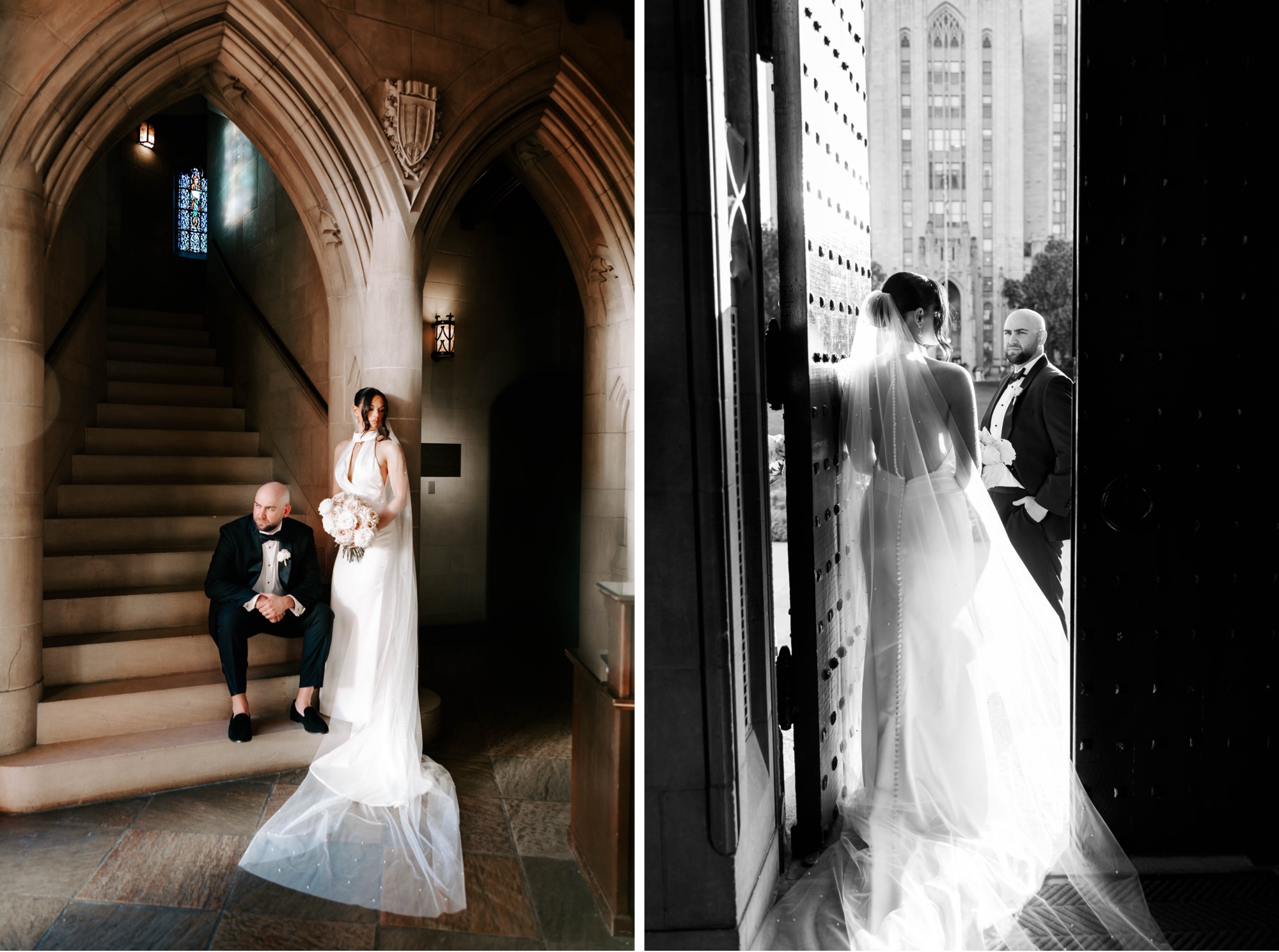 modern glam wedding pittsburgh