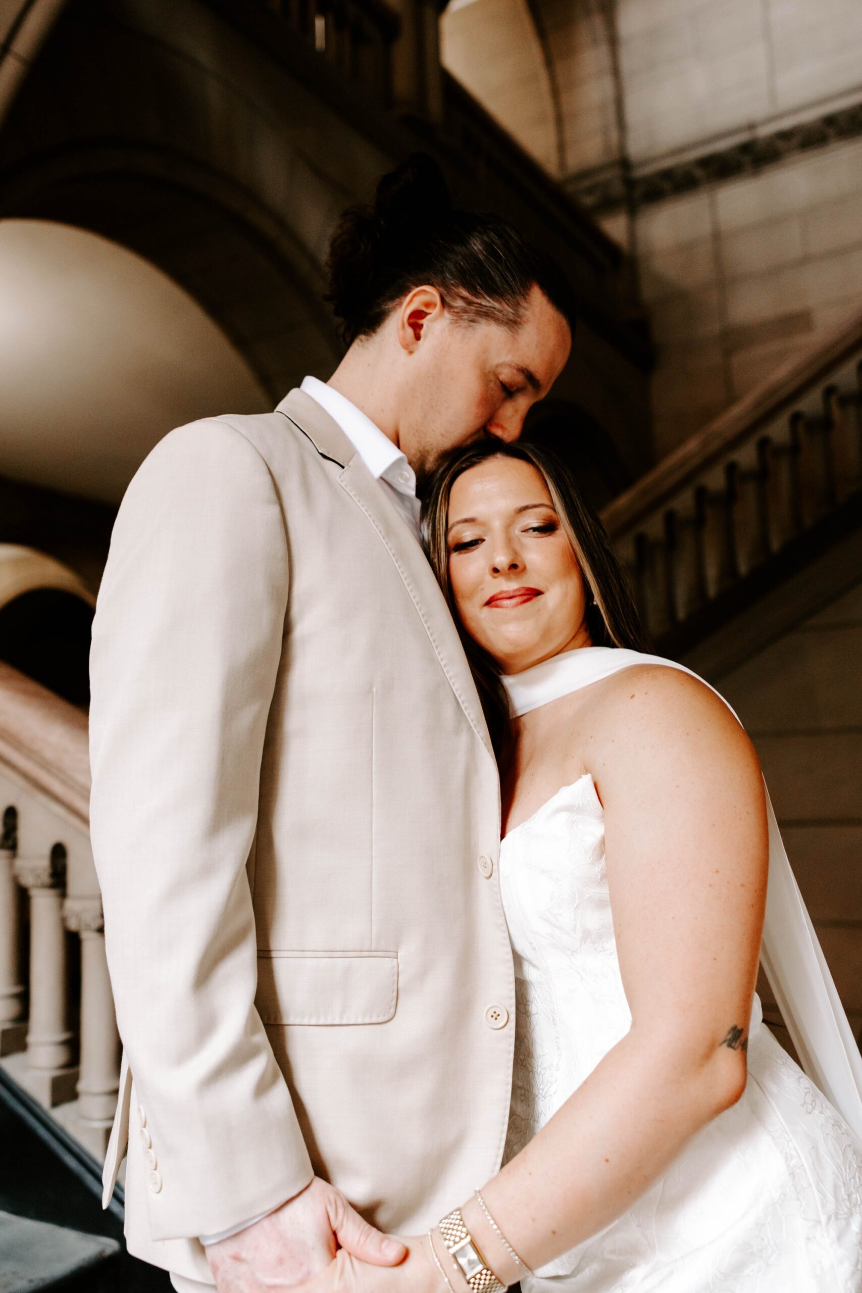 indoor outdoor engagement session