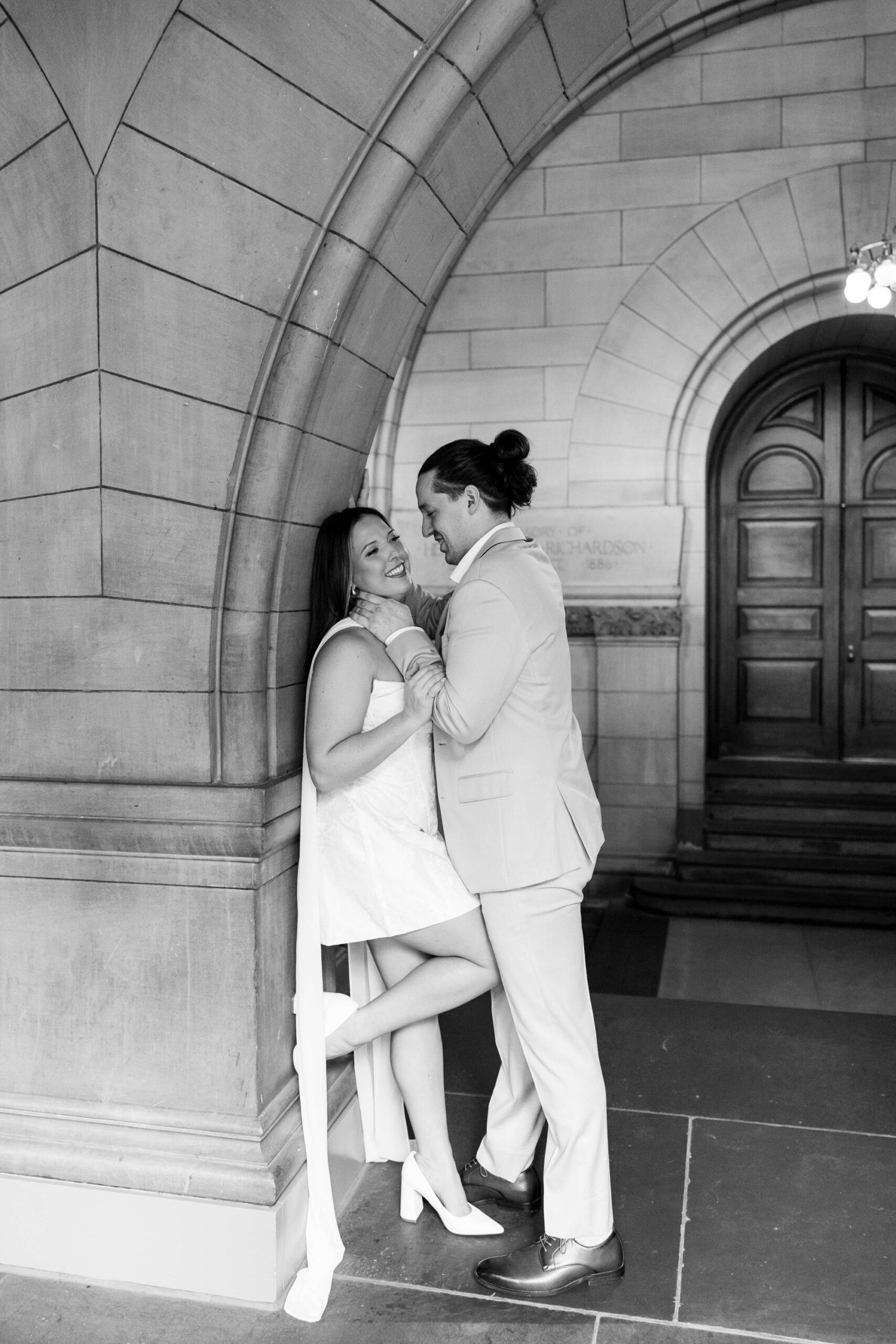 indoor outdoor engagement session