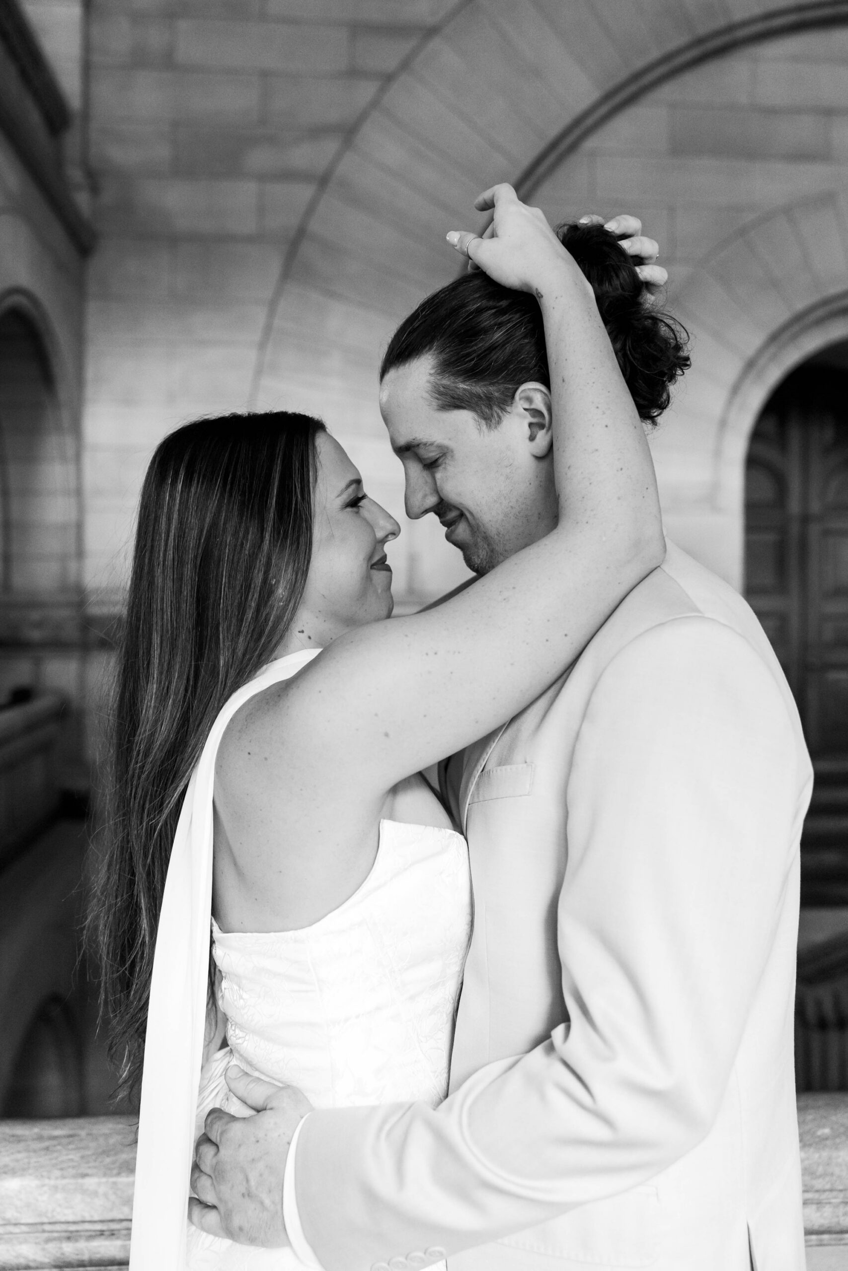 indoor outdoor engagement session