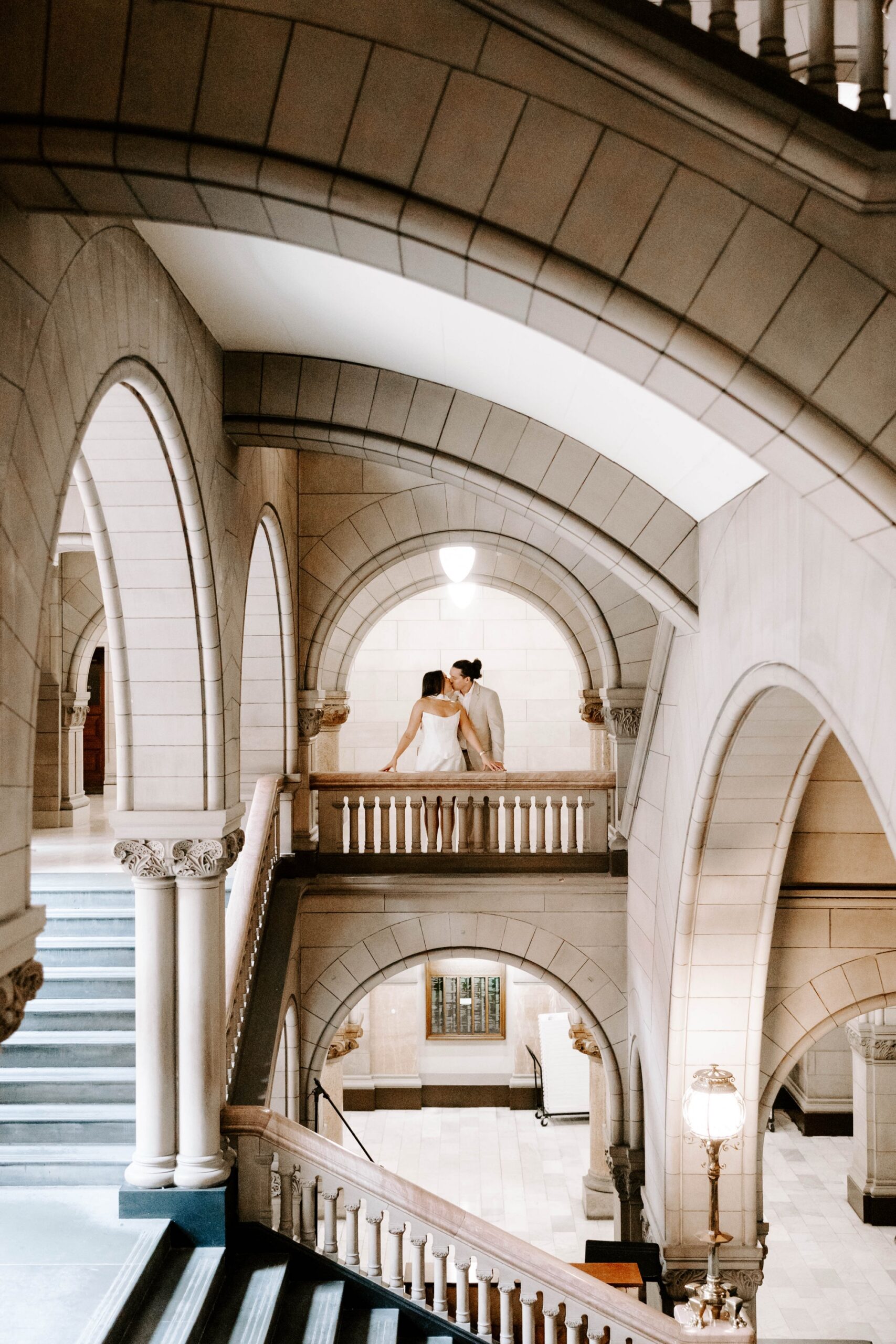 indoor outdoor engagement session
