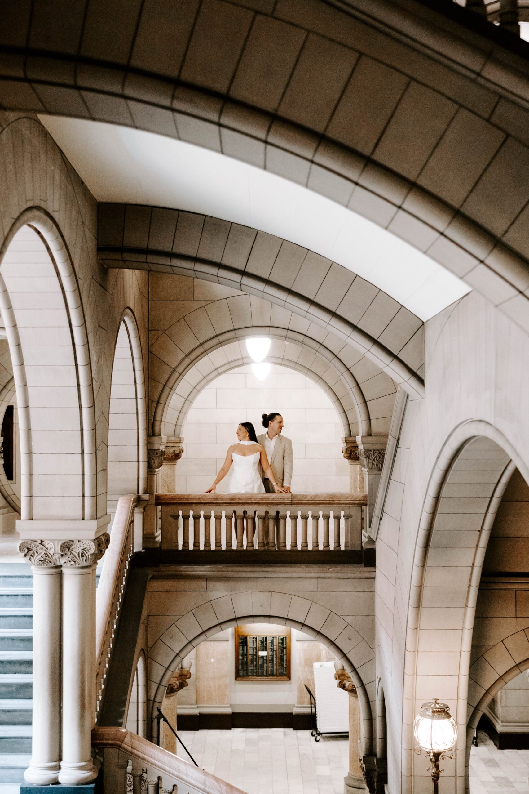 indoor outdoor engagement session