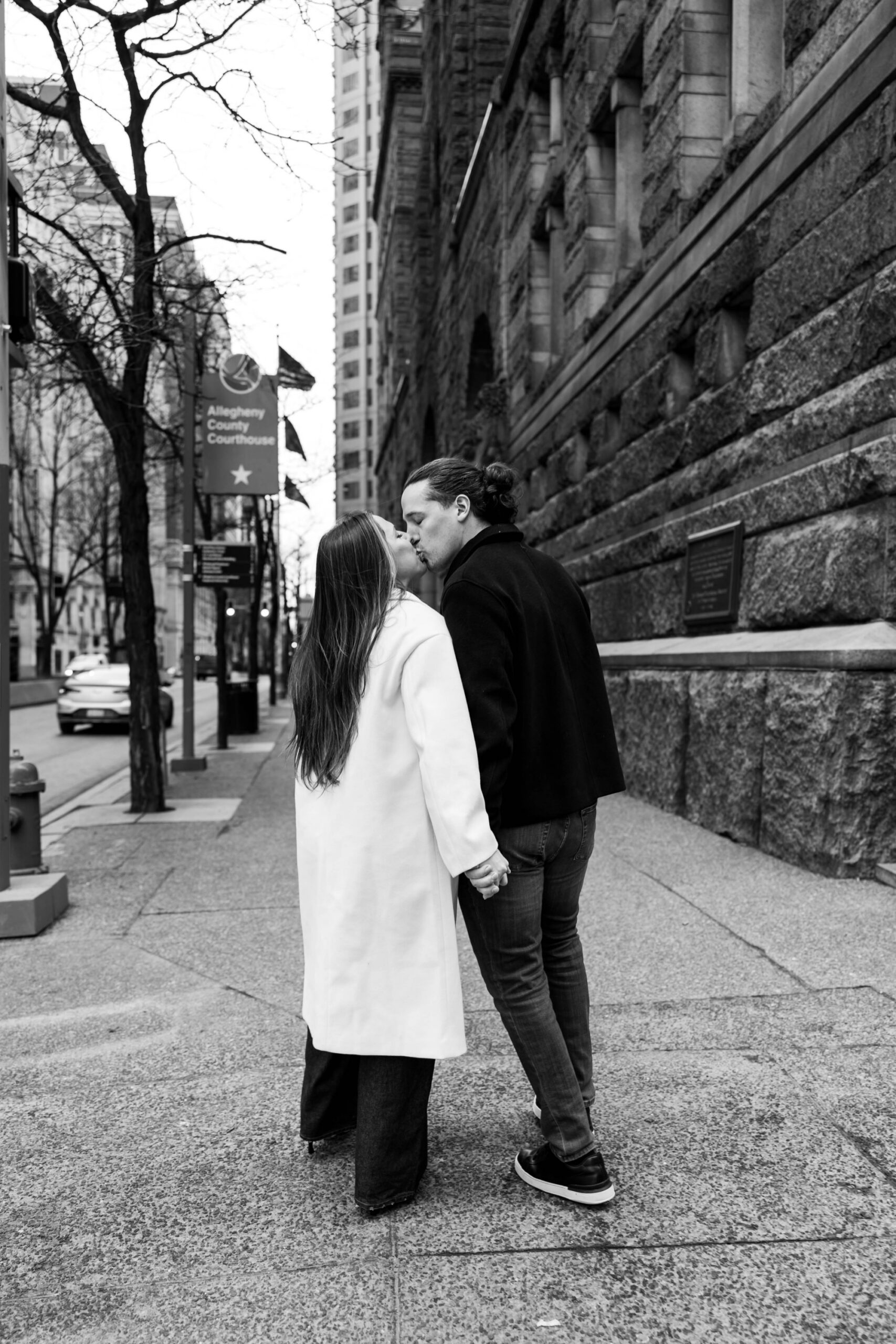 indoor outdoor engagement session