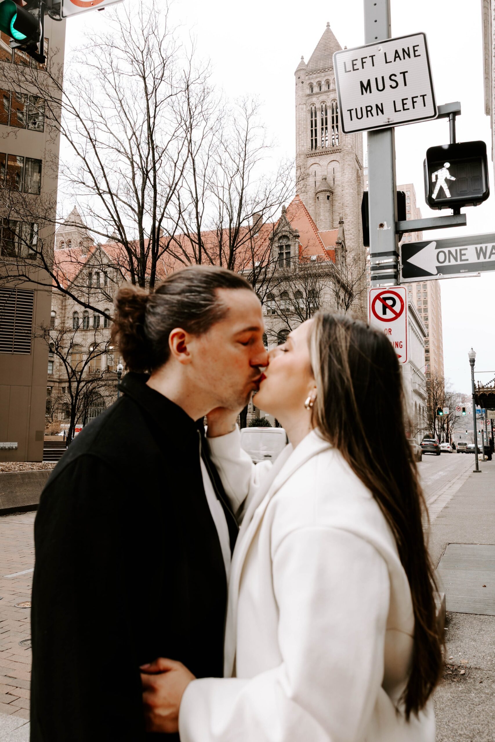 indoor outdoor engagement session
