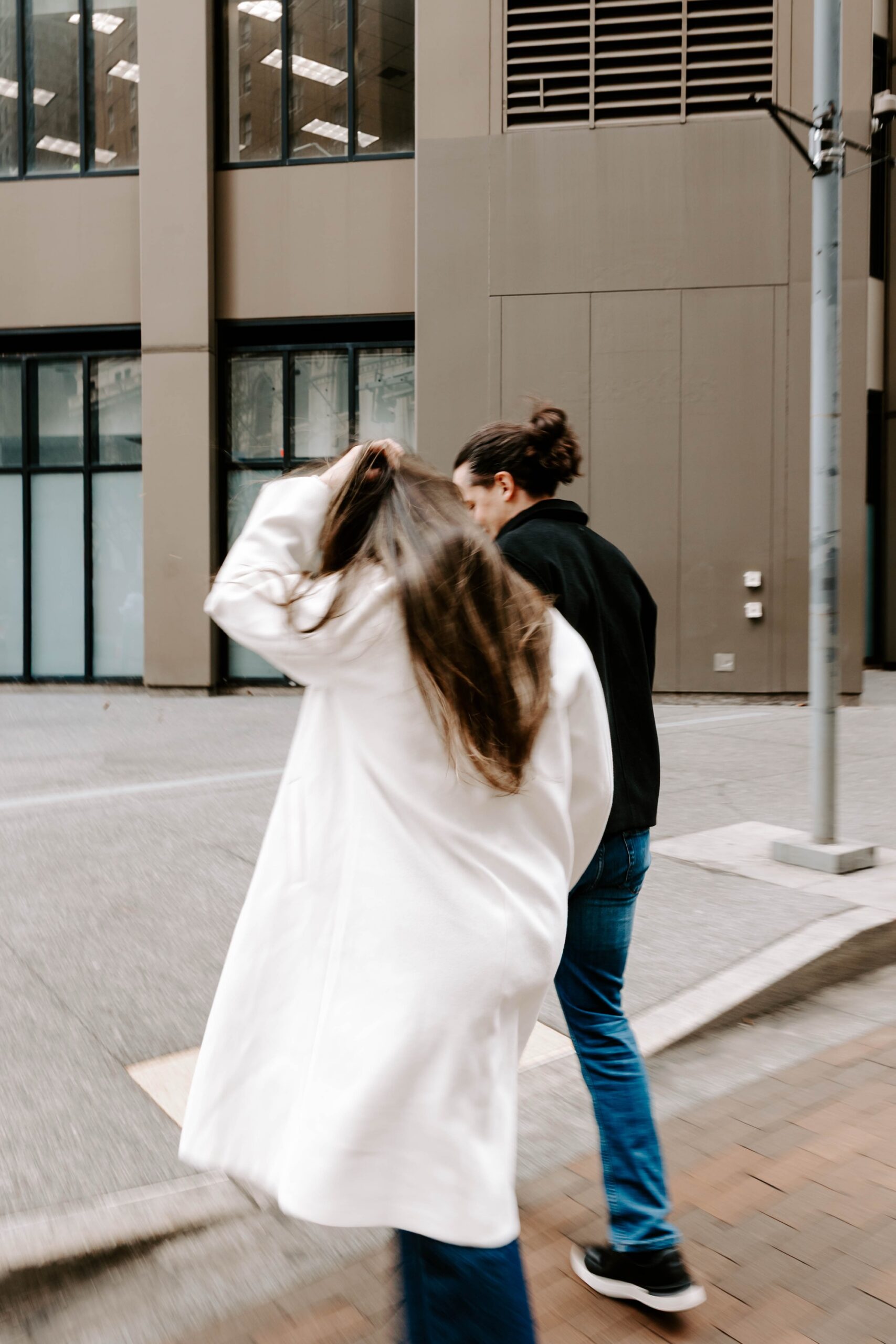 indoor outdoor engagement session